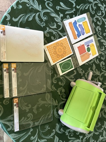 Cricut cuttlebug manual die - manual,