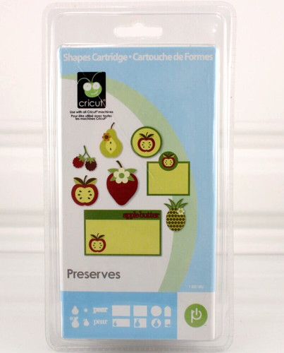 Cricut preserves fruit - cricut, shapes