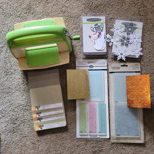 Cricut cuttlebug embossing - cricut,