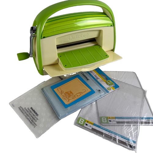Cuttlebug manual die cutting - cuttlebug,